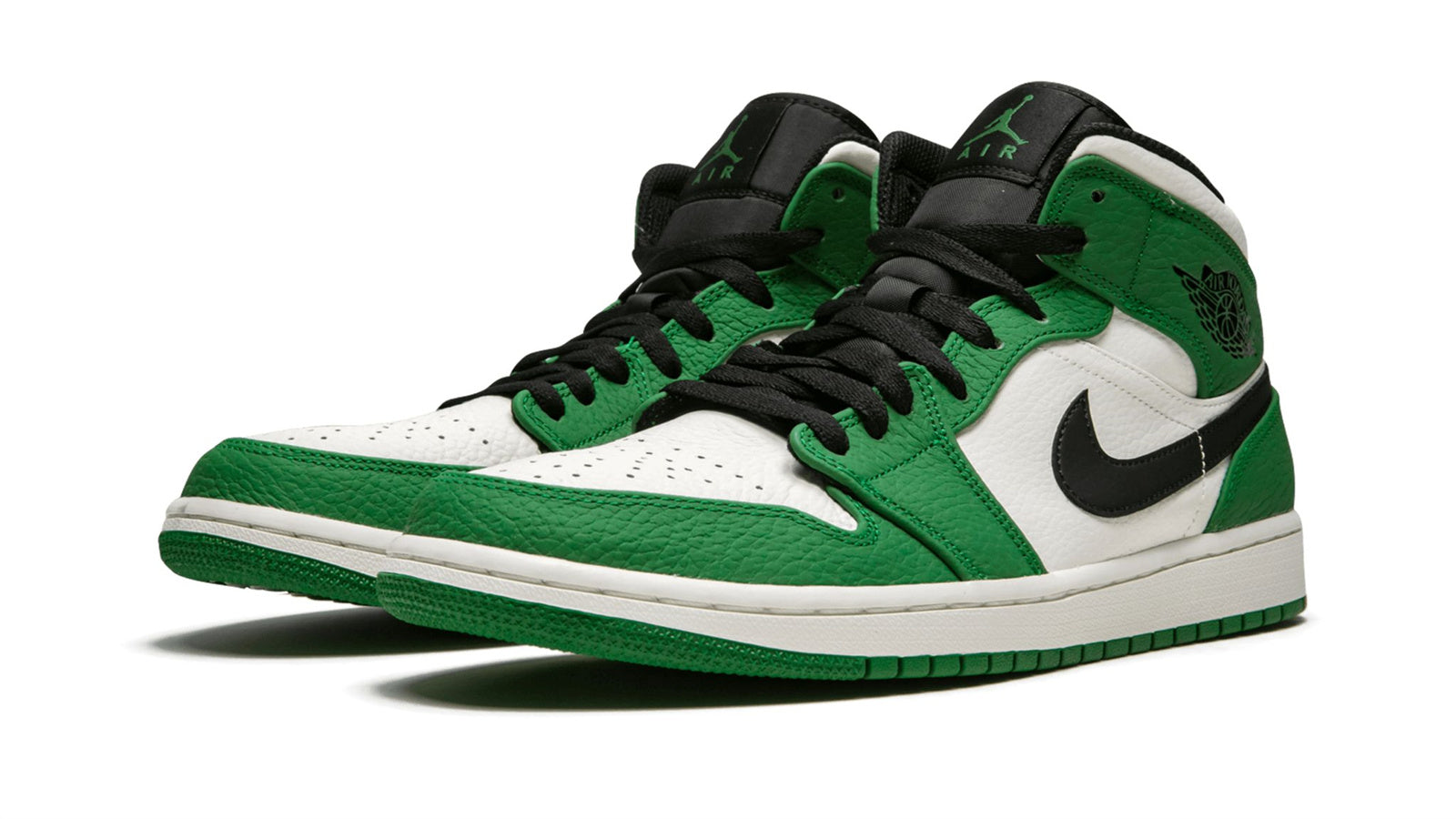 Pine green jordan 1 mid best sale