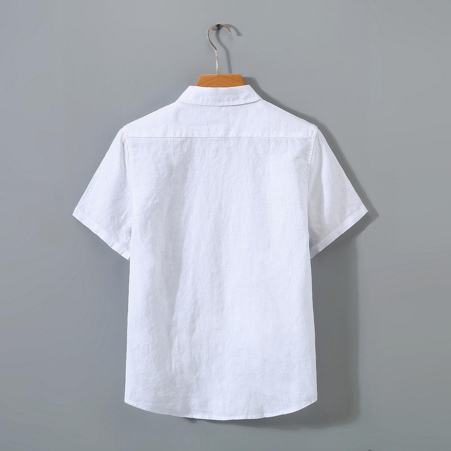 Vintage Linen Short Sleeve Shirt