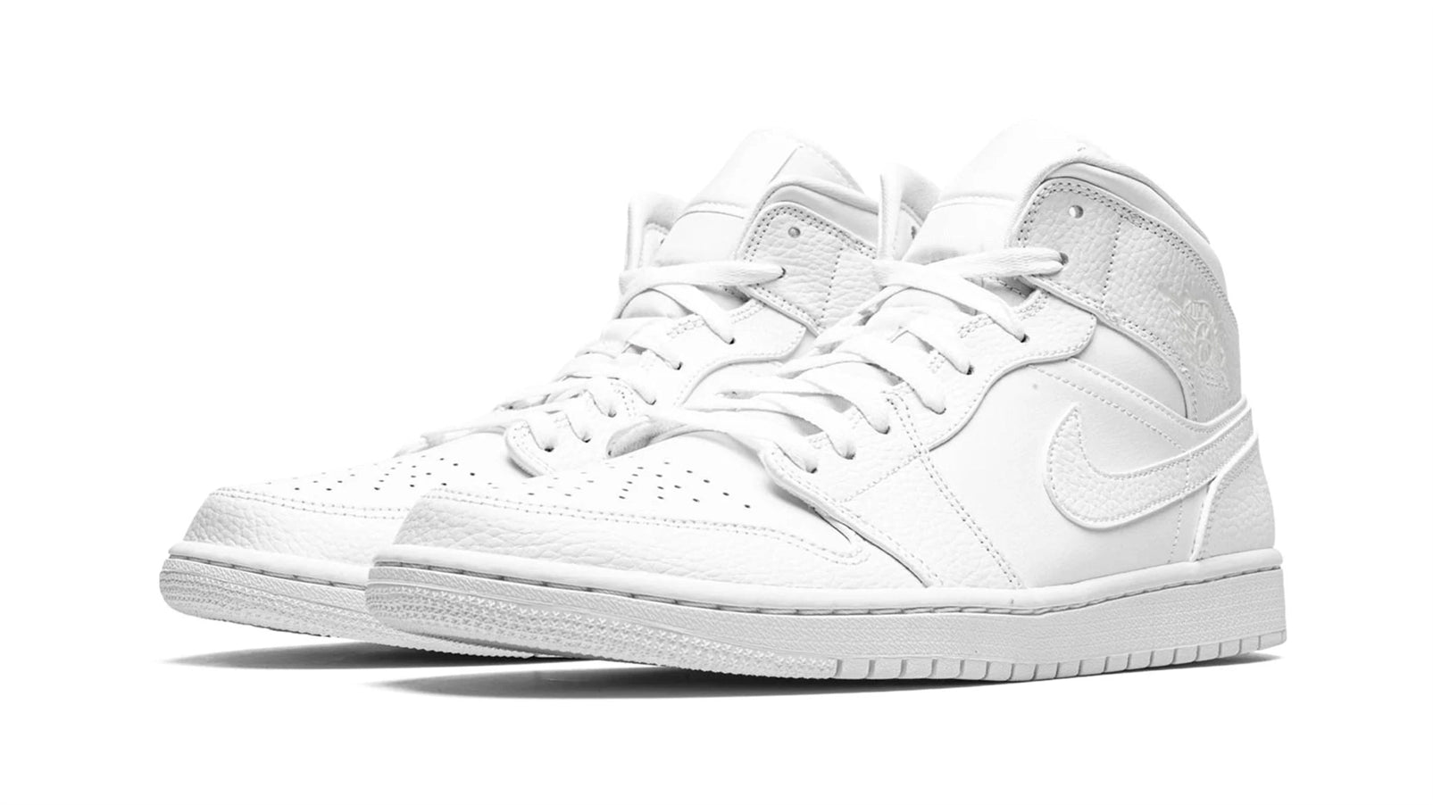 Air Jordan 1 Mid "Triple White"